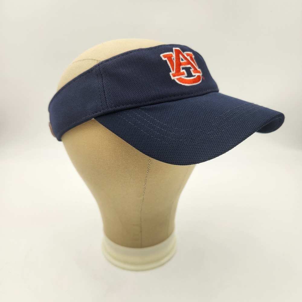 Under Armour Auburn Tigers Visor Navy Blue Adjustable NCAA Hat‎ Mens One Size
